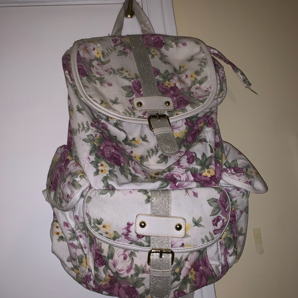 Floral Backpack